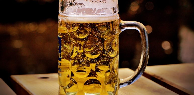 Adult beverage service at stadium